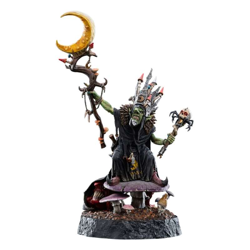 SPOTT-GR Warhammer: Age of Sigmar - Φιγούρα (Αναλογία 1/6) Skragrott the Loonking Limited Edition Μεγέθους 41cm