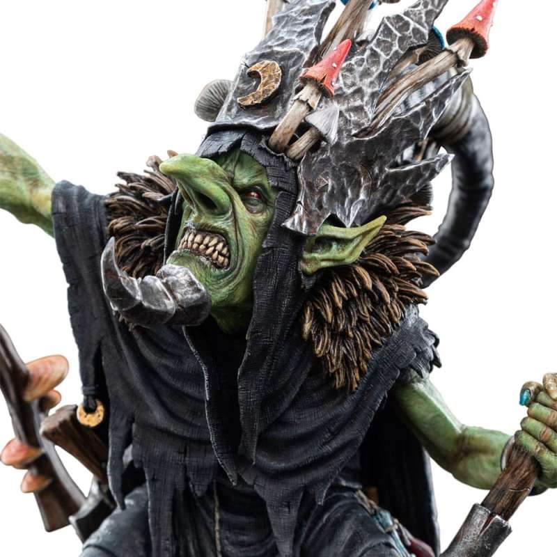 SPOTT-GR Warhammer: Age of Sigmar - Φιγούρα (Αναλογία 1/6) Skragrott the Loonking Limited Edition Μεγέθους 41cm