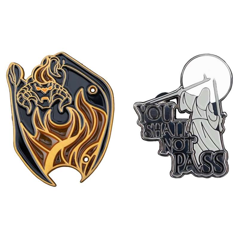 SPOTT-GR Lord of the Rings Collectors - Κονκάρδες You Shall Not Pass Μεγέθους 8cm (2-Pack)