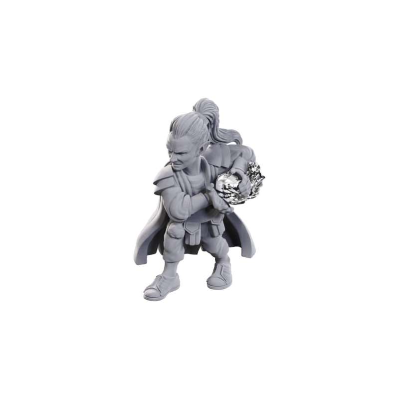 SPOTT-GR D&D Nolzur's Marvelous Miniatures - Άβαφη Μινιατούρα Pirate Deck Wizard