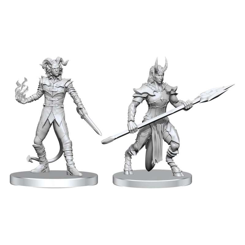 SPOTT-GR Pathfinder Deep Cuts - Άβαφες Μινιατούρες Vordine (Infantry Devil) & Pitborn Rogue