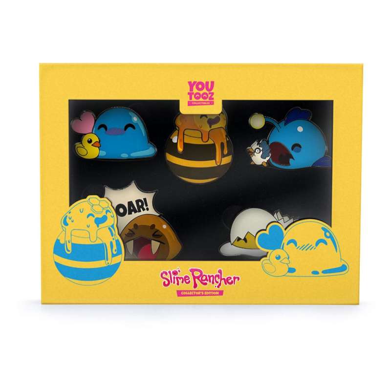SPOTT-GR Slime Rancher - Καρφίτσες Μεγέθους 5cm (Σετ 6 Τεμάχια)