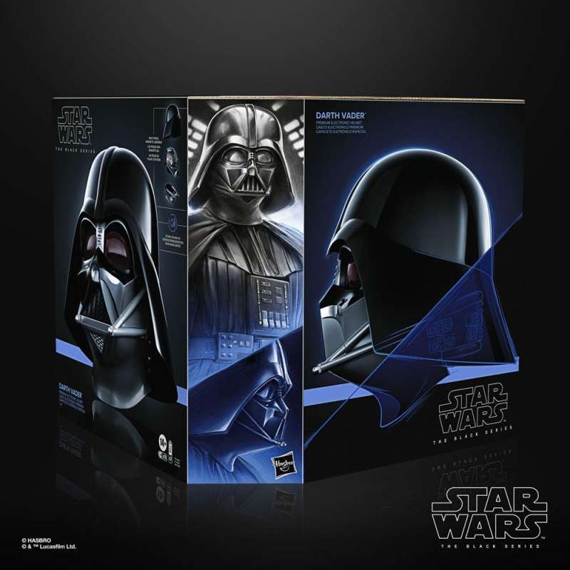 SPOTT-GR Star Wars: Obi-Wan Kenobi Black Series Electronic Helmet Darth Vader