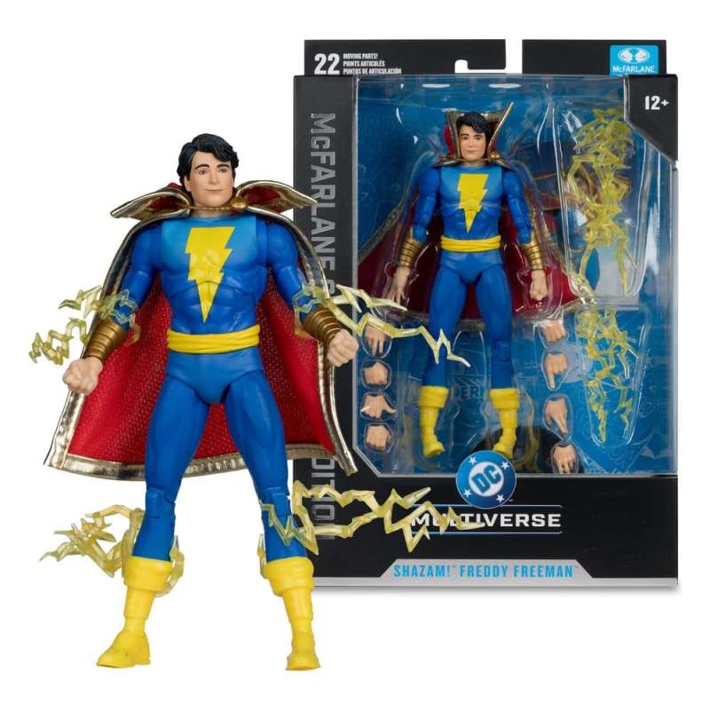 SPOTT-GR DC Multiverse Collector Edition - Φιγούρα Δράσης Shazam! Freddy Freeman (Captain Marvel Jr.) (Collector Edition #55) με Ύψος 18cm