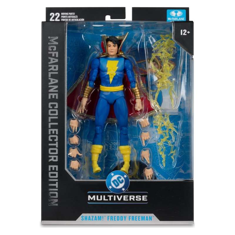 SPOTT-GR DC Multiverse Collector Edition - Φιγούρα Δράσης Shazam! Freddy Freeman (Captain Marvel Jr.) (Collector Edition #55) με Ύψος 18cm