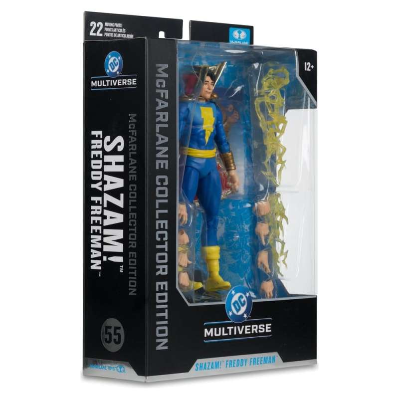 SPOTT-GR DC Multiverse Collector Edition - Φιγούρα Δράσης Shazam! Freddy Freeman (Captain Marvel Jr.) (Collector Edition #55) με Ύψος 18cm