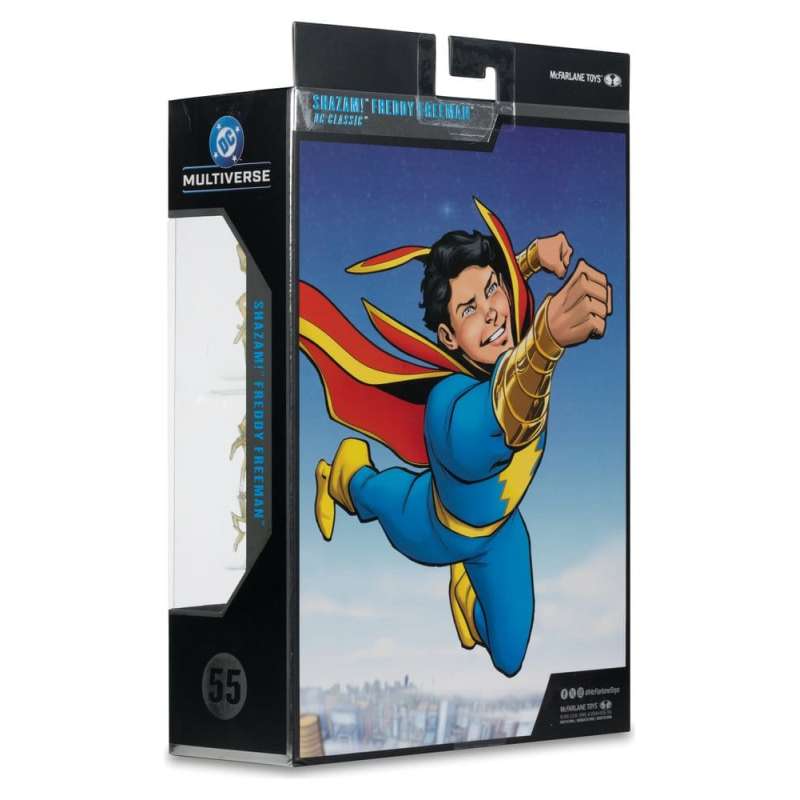 SPOTT-GR DC Multiverse Collector Edition - Φιγούρα Δράσης Shazam! Freddy Freeman (Captain Marvel Jr.) (Collector Edition #55) με Ύψος 18cm