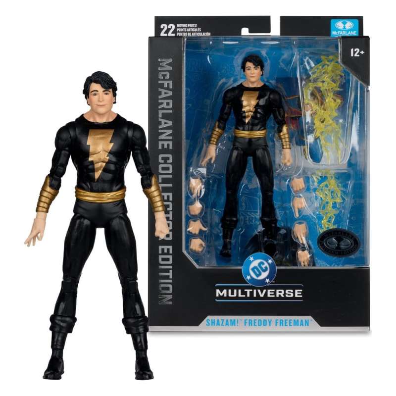 SPOTT-GR DC Multiverse Collector Edition - Φιγούρα Δράσης Shazam! Freddy Freeman (Captain Marvel Jr.) (Collector Edition #55) με Ύψος 18cm