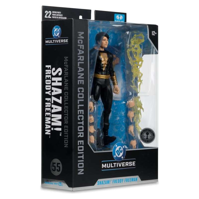 SPOTT-GR DC Multiverse Collector Edition - Φιγούρα Δράσης Shazam! Freddy Freeman (Captain Marvel Jr.) (Collector Edition #55) με Ύψος 18cm