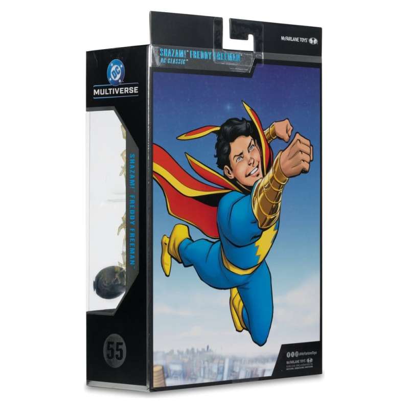 SPOTT-GR DC Multiverse Collector Edition - Φιγούρα Δράσης Shazam! Freddy Freeman (Captain Marvel Jr.) (Collector Edition #55) με Ύψος 18cm