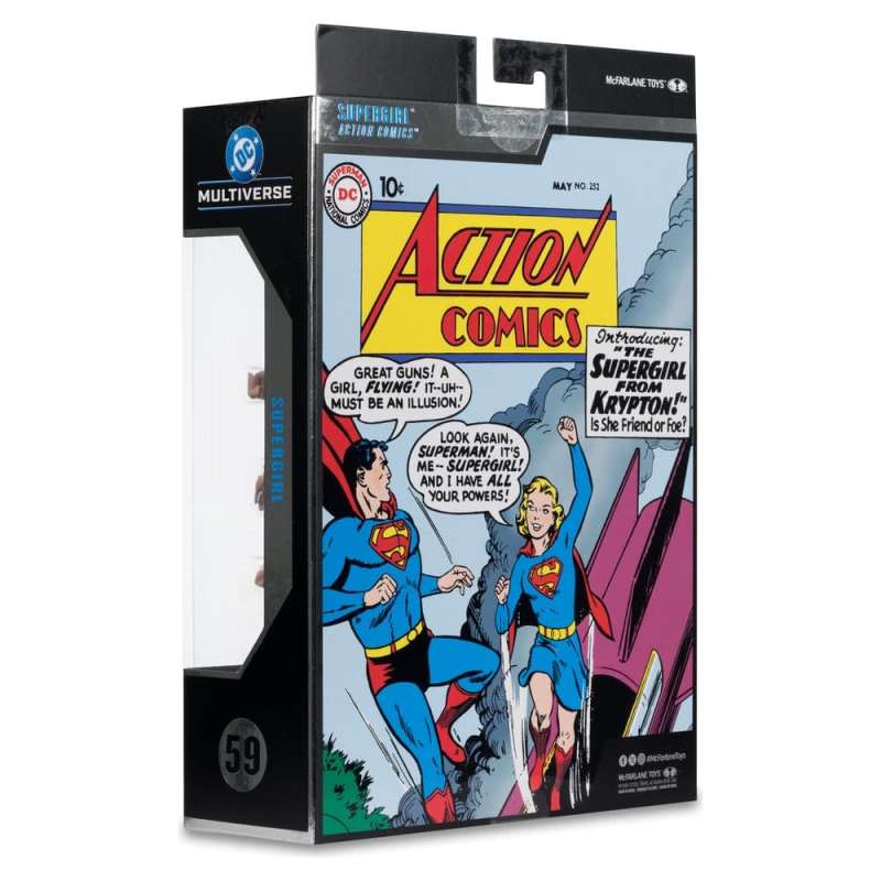 SPOTT-GR DC Multiverse Collector Edition - Φιγούρα Δράσης Supergirl (Collector Edition #59) με Ύψος 18cm