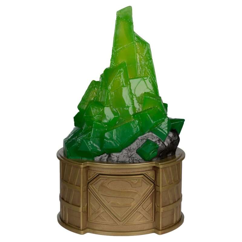SPOTT-GR Superman DC Direct - Ρέπλικα (Αναλογία 1/1) Kryptonite Display (Gold Label) Μεγέθους 18cm