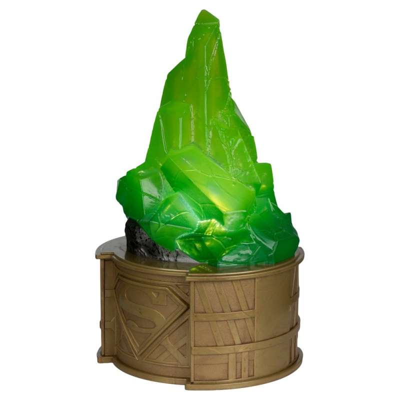 SPOTT-GR Superman DC Direct - Ρέπλικα (Αναλογία 1/1) Kryptonite Display (Gold Label) Μεγέθους 18cm