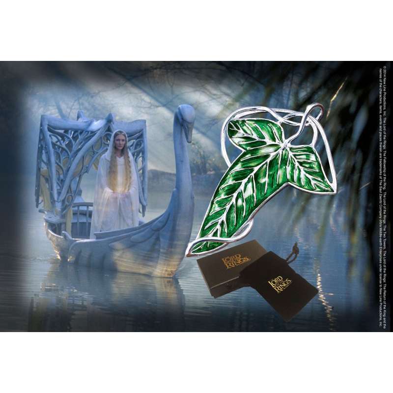 SPOTT-GR Lord of the Rings - Καρφίτσα Elven Leaf Brooch (Silver Plated)
