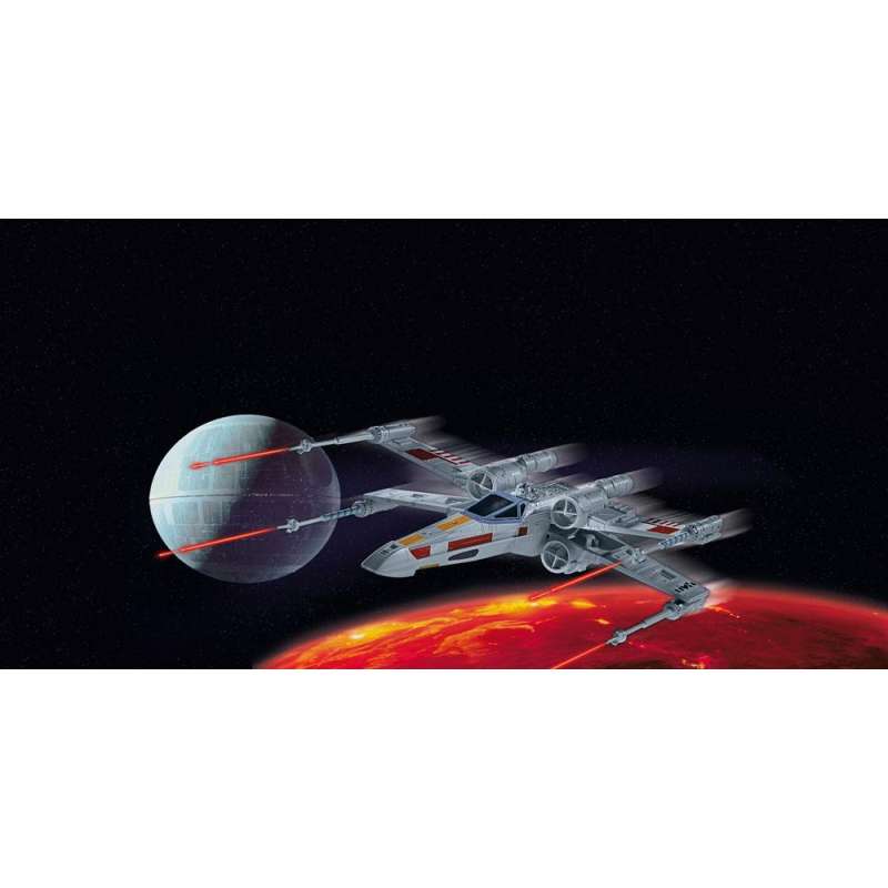 SPOTT-GR Star Wars - Κιτ Μοντελισμού (Αναλογία 1/57) X-Wing Fighter Μεγέθους 22cm