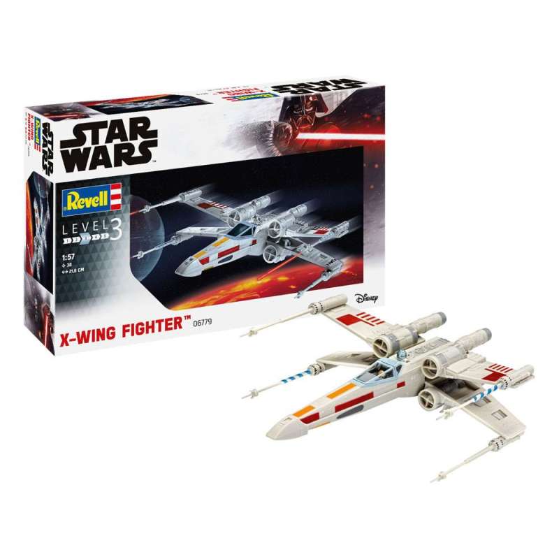 SPOTT-GR Star Wars - Κιτ Μοντελισμού (Αναλογία 1/57) X-Wing Fighter Μεγέθους 22cm