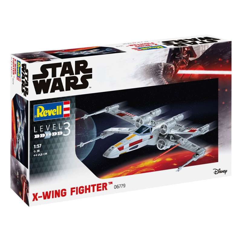 SPOTT-GR Star Wars - Κιτ Μοντελισμού (Αναλογία 1/57) X-Wing Fighter Μεγέθους 22cm
