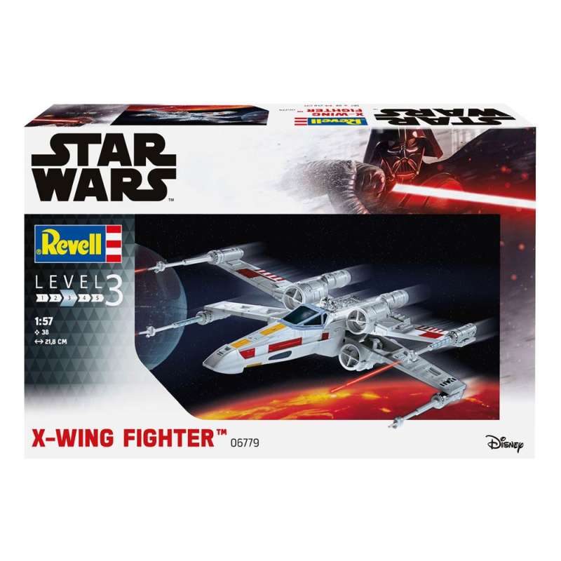 SPOTT-GR Star Wars - Κιτ Μοντελισμού (Αναλογία 1/57) X-Wing Fighter Μεγέθους 22cm