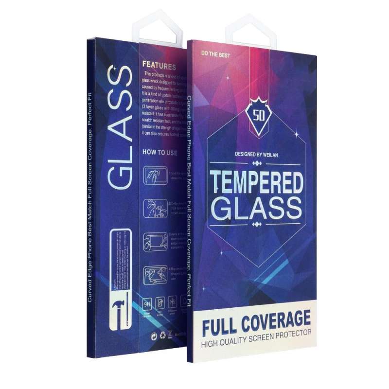SPOTT-GR 5D Full Glue Tempered Glass - Τζαμάκι Οθόνης για Motorola Moto Edge 70 Fusion / Edge 70 Fusion Plus με Μαύρο Περίγραμμα (Curved Edge)