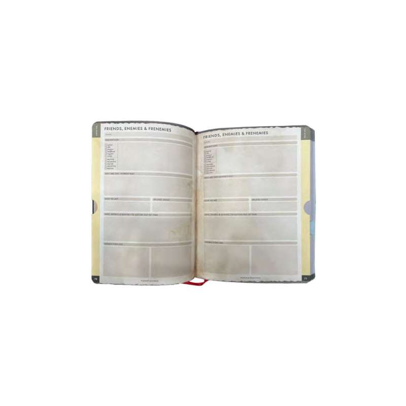 SPOTT-GR Σημειωματάριο (Μεγέθους A5) Player's Journal σε Γκρι Χρώμα