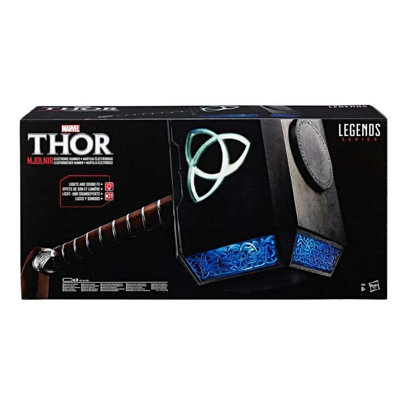 SPOTT-GR Thor Marvel Legends - Διαδραστικό Σφυρί Mjolnir