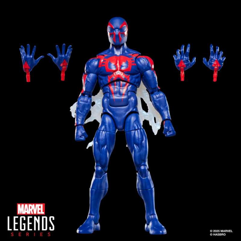 SPOTT-GR Spider-Man Marvel Legends Retro Action Figure Spider-Man 2099 15 cm
