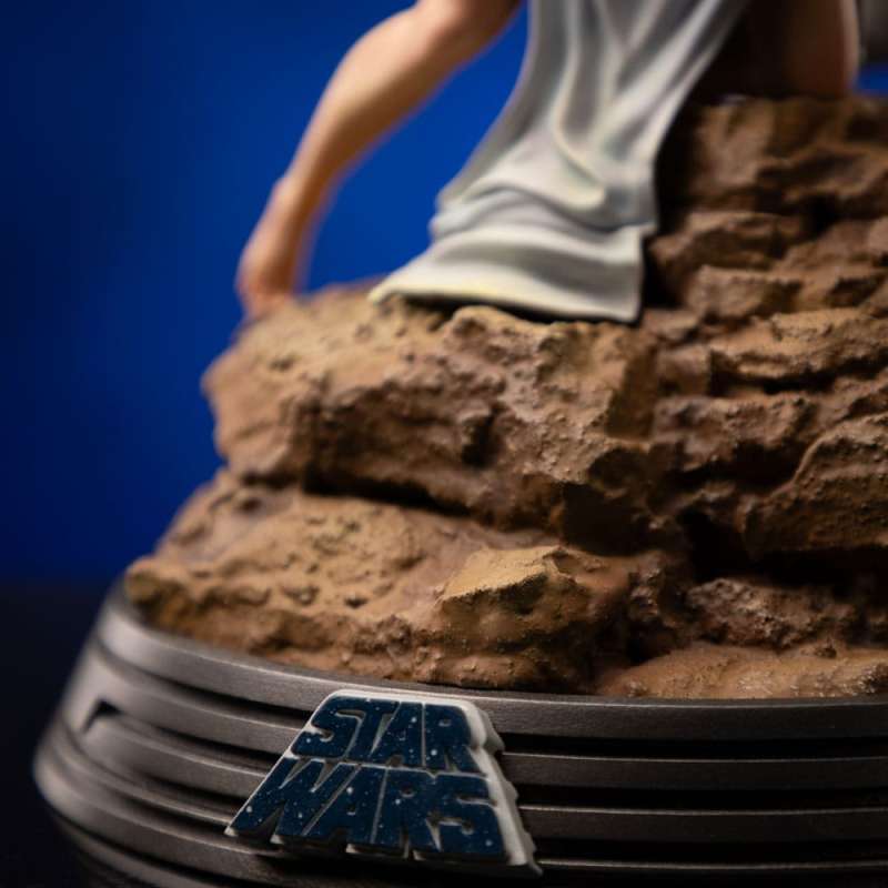 SPOTT-GR Star Wars Deluxe Art Scale - Φιγούρα (Αναλογία 1/10) Luke and Leia με Ύψος 41cm