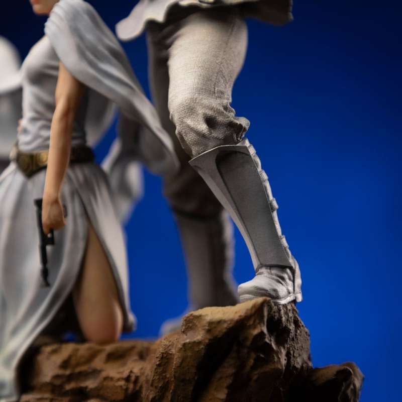 SPOTT-GR Star Wars Deluxe Art Scale - Φιγούρα (Αναλογία 1/10) Luke and Leia με Ύψος 41cm