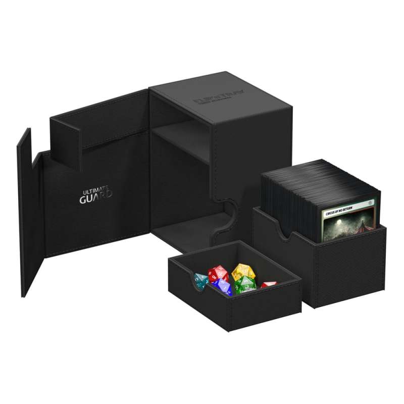 SPOTT-GR Ultimate Guard Flip'n'Tray 133+ Xenoskin - Black