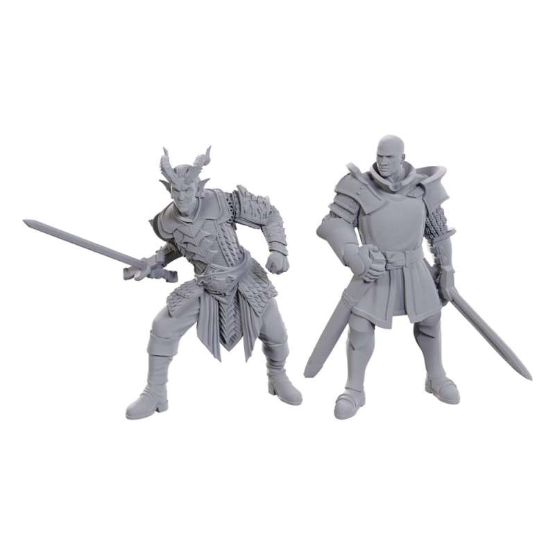 SPOTT-GR D&D Nolzur's Marvelous Miniatures - Άβαφες Μινιατούρες Ulder Ravengard & Zevlor