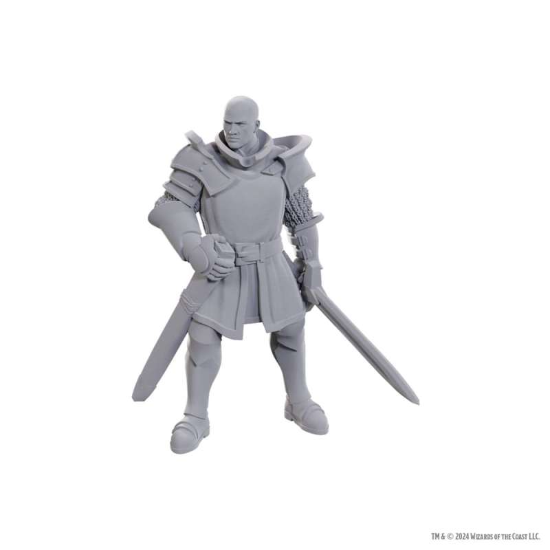 SPOTT-GR D&D Nolzur's Marvelous Miniatures - Άβαφες Μινιατούρες Ulder Ravengard & Zevlor