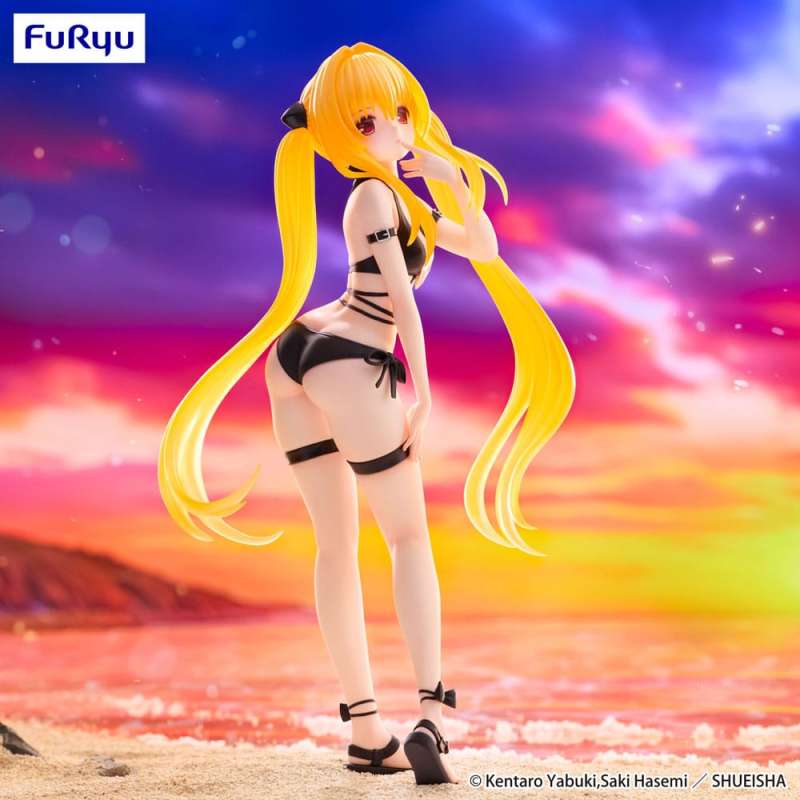 SPOTT-GR To Love Ru Darkness Trio-Try-iT - Φιγούρα PVC Konjiki no Yami με Ύψος 19cm