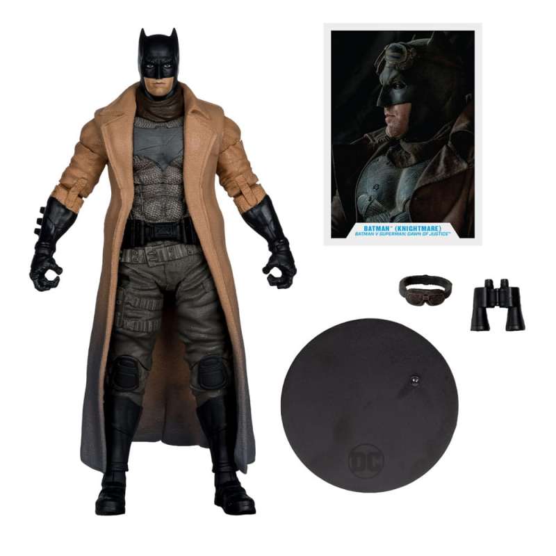 SPOTT-GR Batman v Superman: Dawn of Justice DC Multiverse - Φιγούρα Δράσης Batman (Knightmare) με Ύψος 18cm