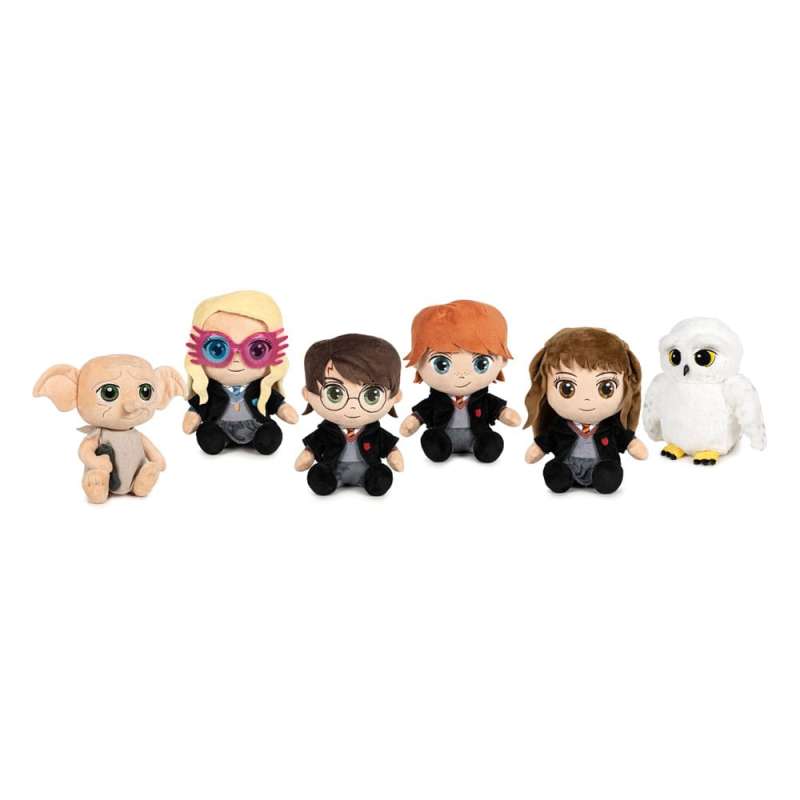 SPOTT-GR Harry Potter Λούτρινα Magical Friends με Ύψος 16cm Σετ (Σετ 24 Τεμάχια)