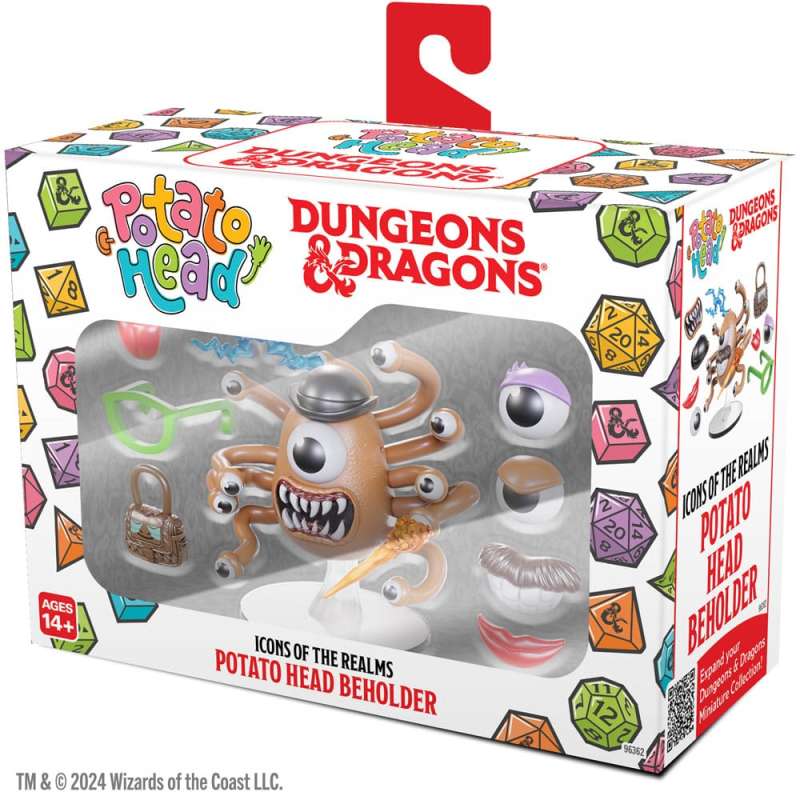 SPOTT-GR D&D Icons of the Realms Boxed Miniature Potato Head Beholder Μεγέθους 9cm