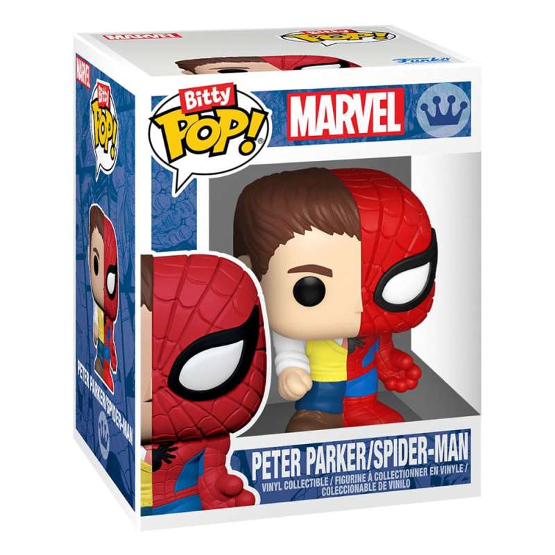 SPOTT-GR Spider-Man Bitty POP! - Φιγούρα Βινυλίου 4-Pack Series 4 με Ύψος 2cm