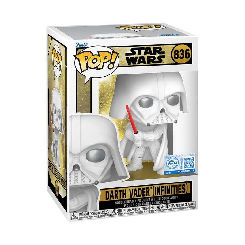 SPOTT-GR Star Wars: Mandalorian & Grogu POP! - Φιγούρα Βινυλίου Darth Vader (WH) με Ύψος 9cm