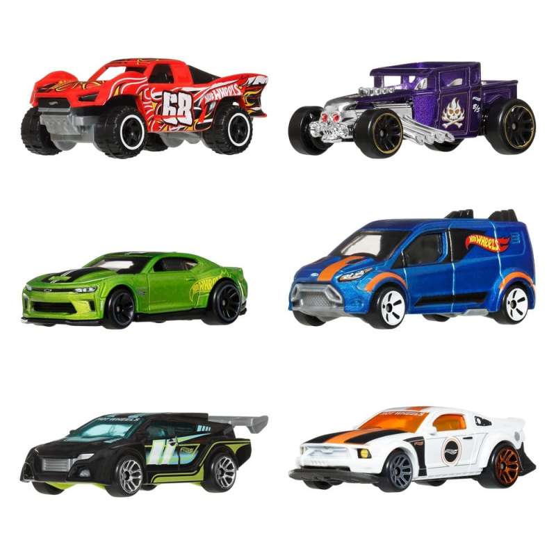 SPOTT-GR Hot Wheels Silver Series - Die-Cast Συλλεκτικά Οχήματα Legends (Αναλογία 1/64) (6-Pack)