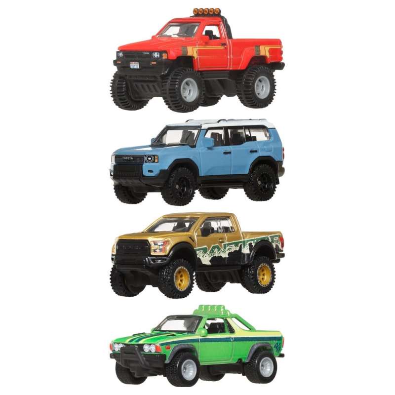 SPOTT-GR Hot Wheels Premium - Die-Cast Οχήματα Car Culture 976H (Σετ 10 Τεμάχια) (Αναλογία 1/64)