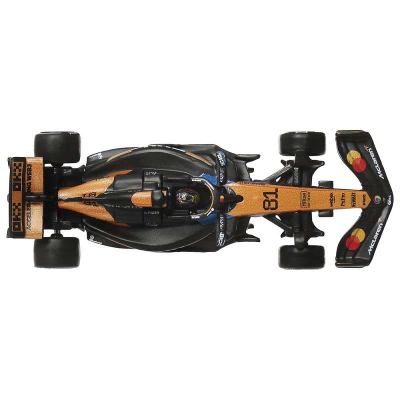 SPOTT-GR Formula 1 Hot Wheels Premium - Die-Cast Συλλεκτικό Όχημα (Αναλογία 1/64) Team McLaren: Driver 1