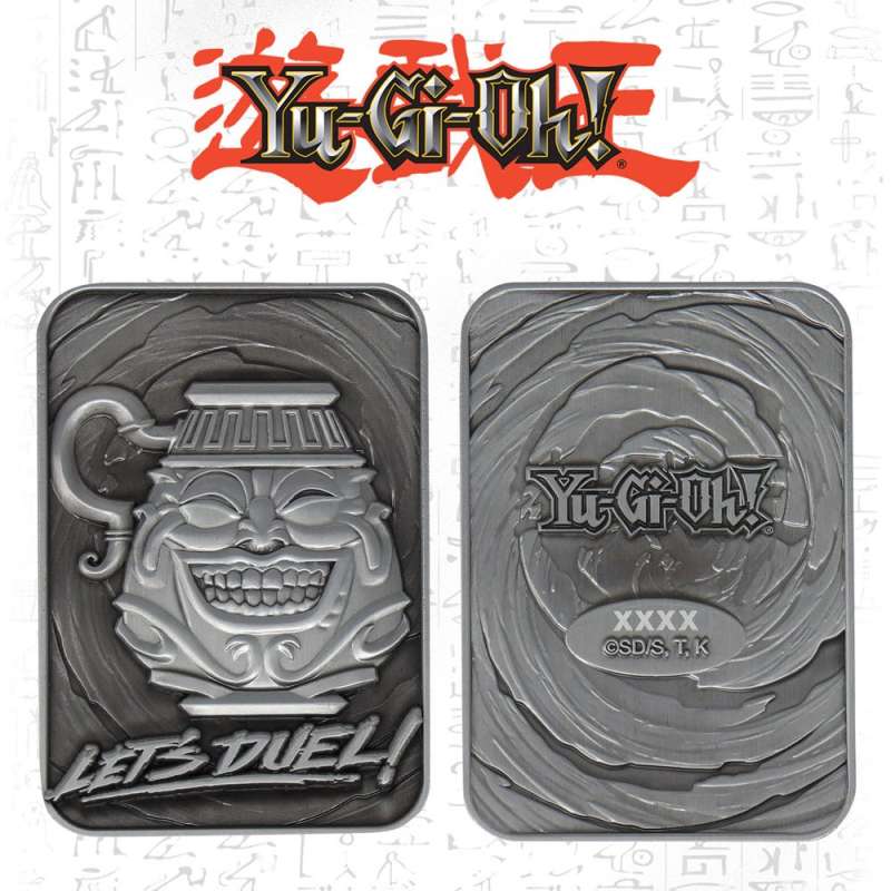 SPOTT-GR Yu-Gi-Oh! - Κάρτα Ρέπλικα Pot of Greed Limited Edition
