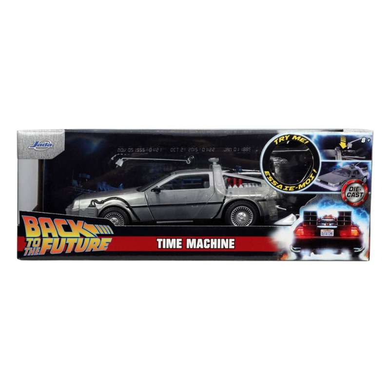 SPOTT-GR Back to the Future - Diecast Όχημα Time Machine Model 1 (Αναλογία 1/24)