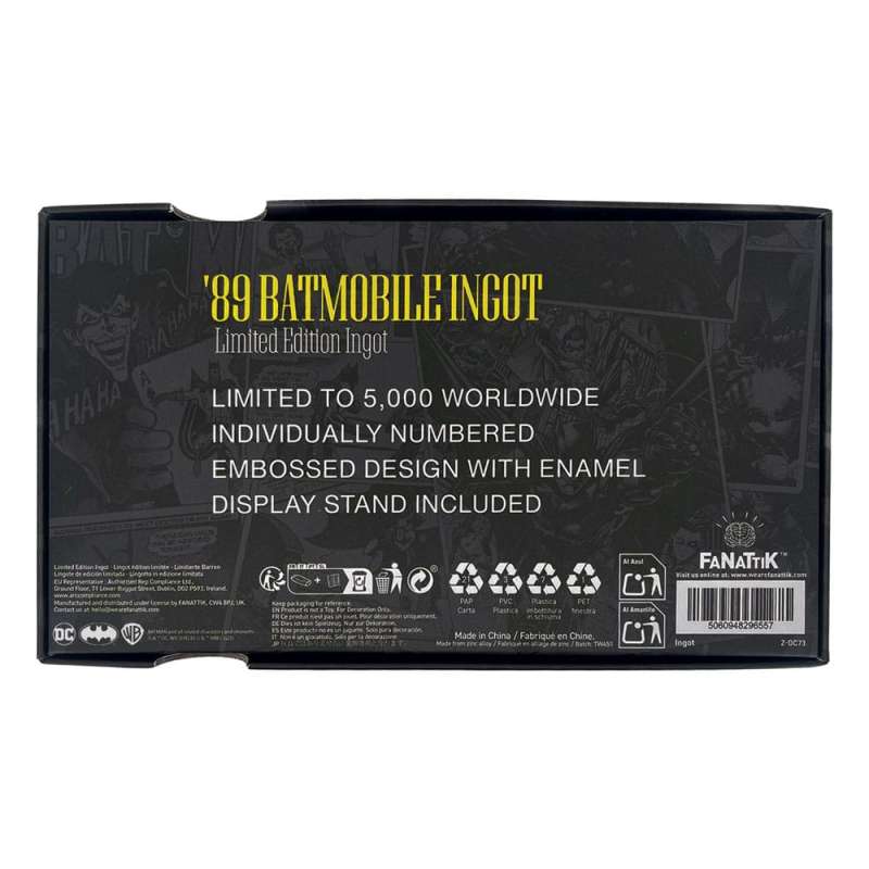 SPOTT-GR DC Comics - Διακοσμητικό Πλακίδιο Batman Batmobile XL Limited Edition