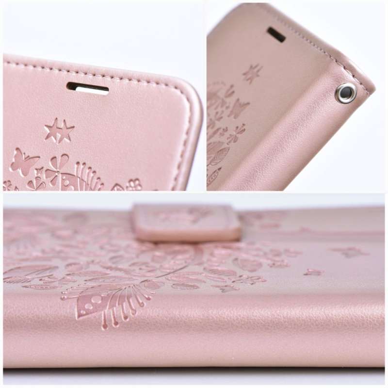 SPOTT-GR Mezzo Book Case - Θήκη για Samsung Galaxy A27 (Σχέδιο Flower) σε Ροζ Xρώμα