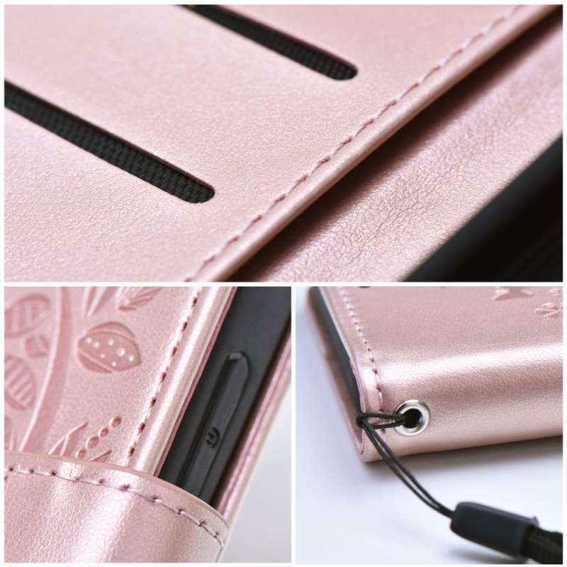 SPOTT-GR Mezzo Book Case - Θήκη για Samsung Galaxy A27 (Σχέδιο Flower) σε Ροζ Xρώμα
