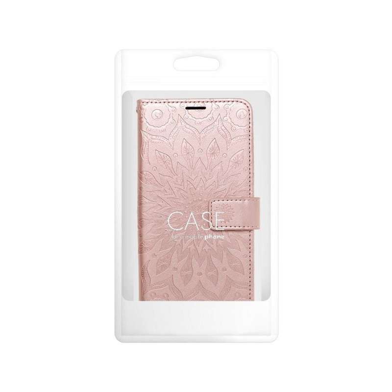 SPOTT-GR Mezzo Book Case - Θήκη για Samsung Galaxy A27 (Σχέδιο Flower) σε Ροζ Xρώμα