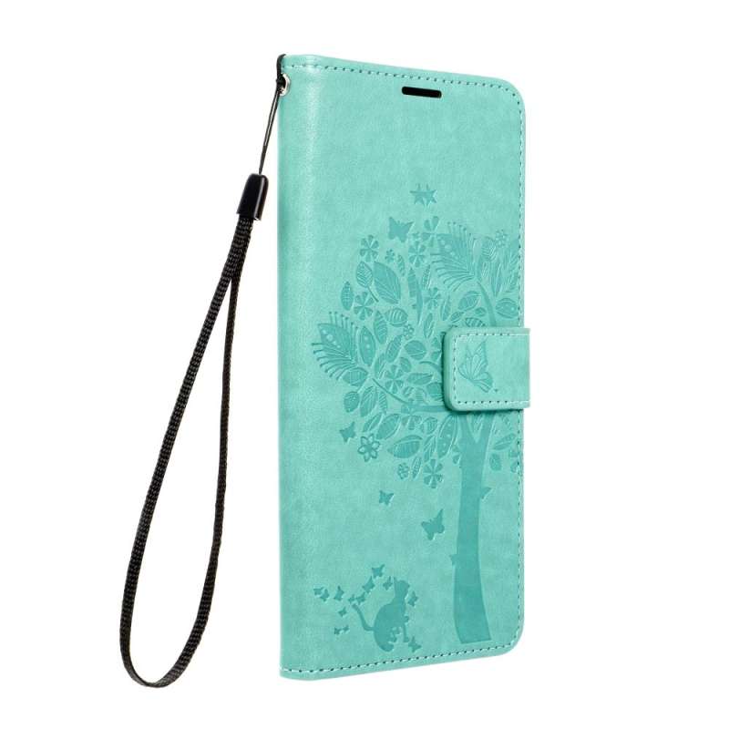 SPOTT-GR Mezzo Book Case - Θήκη για Samsung Galaxy A27 (Σχέδιο Flower) σε Πράσινο Χρώμα