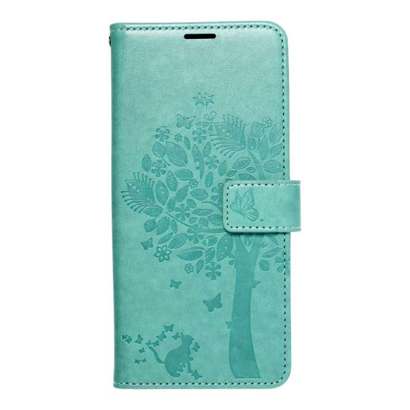 SPOTT-GR Mezzo Book Case - Θήκη για Samsung Galaxy A27 (Σχέδιο Flower) σε Πράσινο Χρώμα