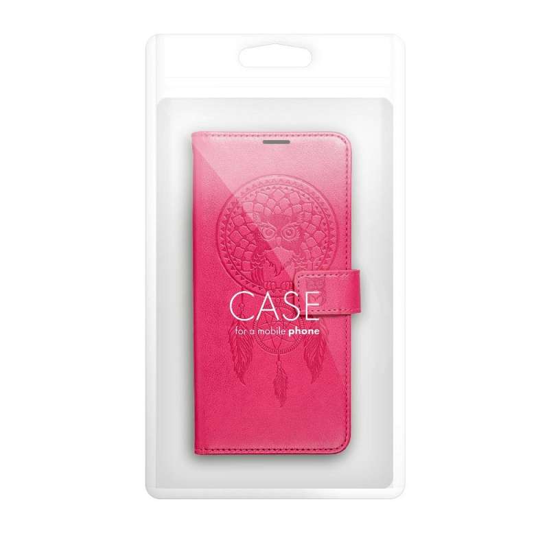 SPOTT-GR Mezzo Book Case - Θήκη για Samsung Galaxy A27 (Σχέδιο Dreamcatcher) σε Βυσσινί Χρώμα