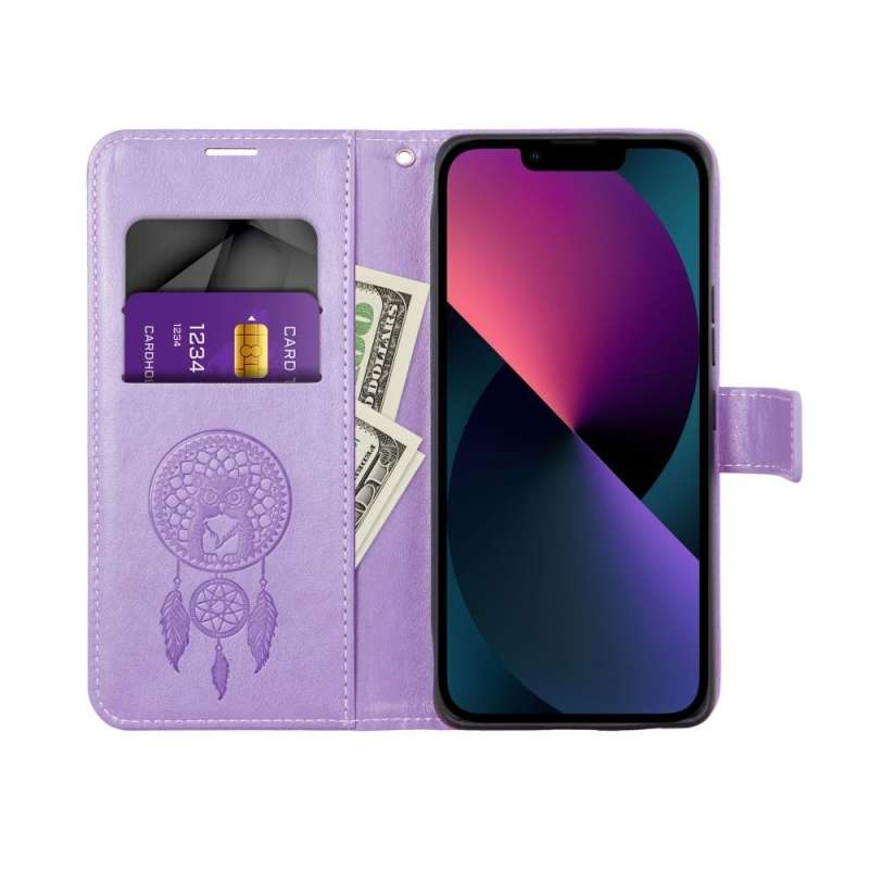 SPOTT-GR Mezzo Book Case - Θήκη για Samsung Galaxy A27 (Σχέδιο Dreamcatcher) σε Μωβ Xρώμα